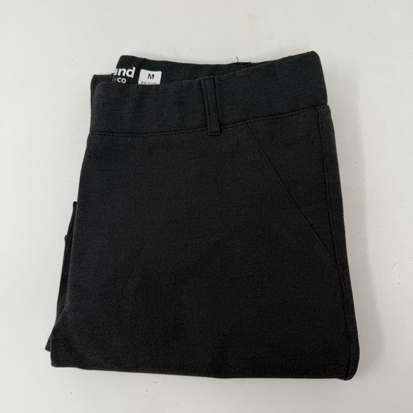 Betabrand Pants - Betabrand Straight-Leg Classic Dress Yoga Pants Size Medium Petite Black/Gray